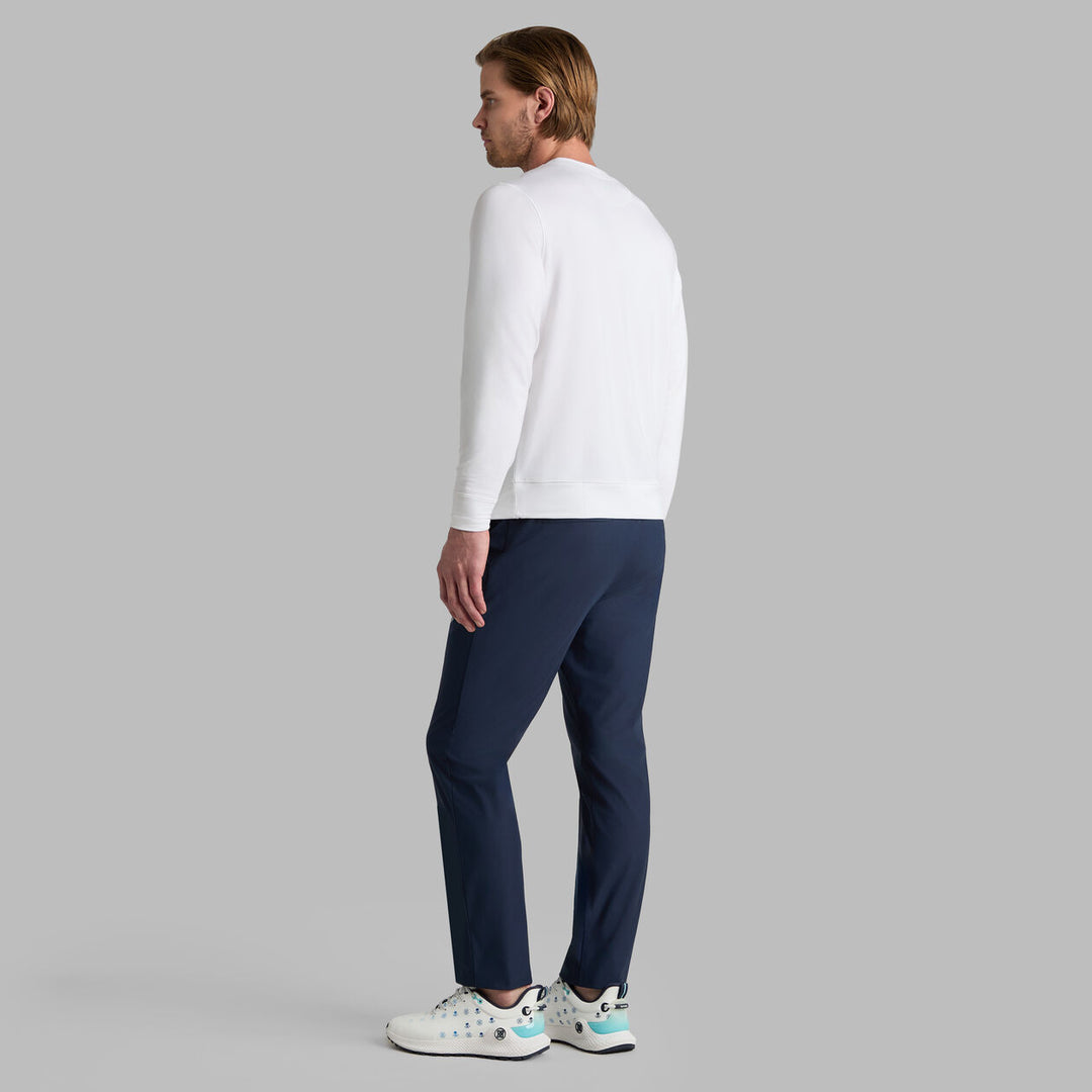 Lightweight Terry Crewneck - Snow