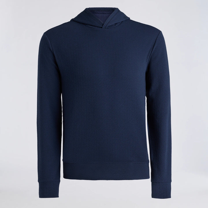 Pebble Quilted Hoodie - Twilight