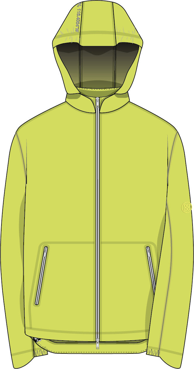 Tech Shell Jacket - Lemon Lime