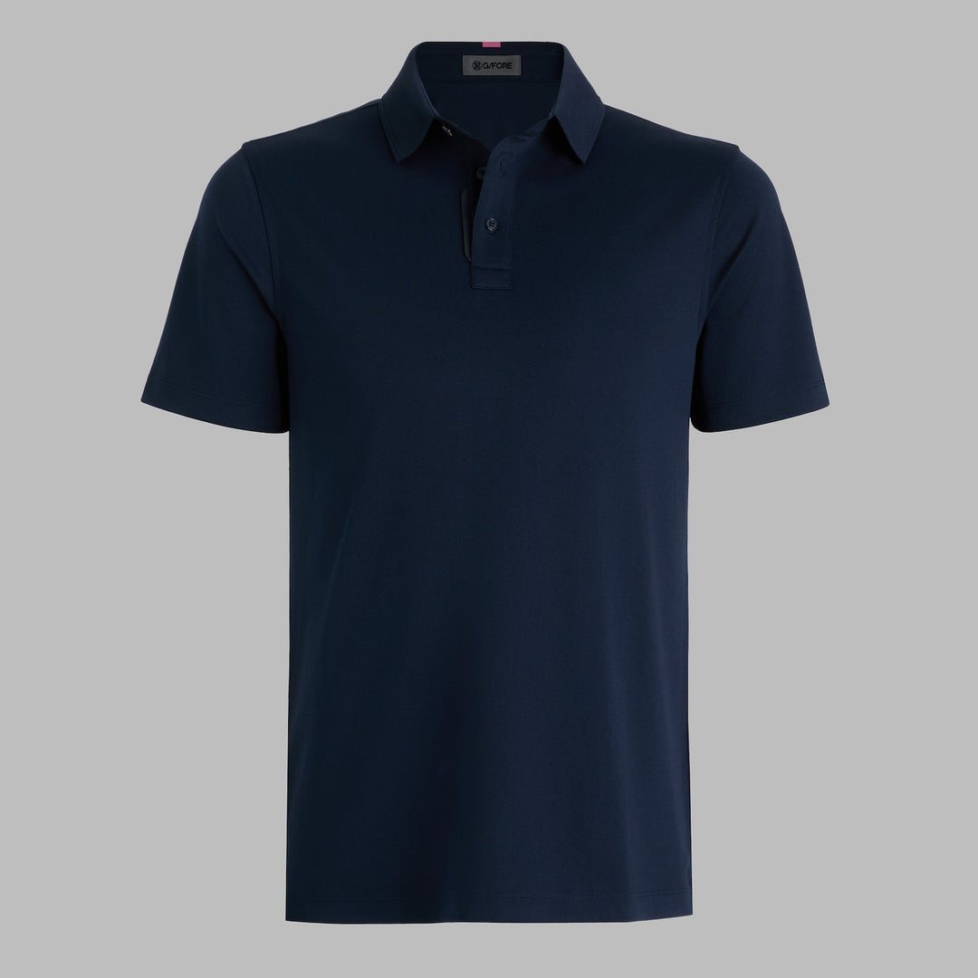 Essential Performance Piqué Polo - Twilight