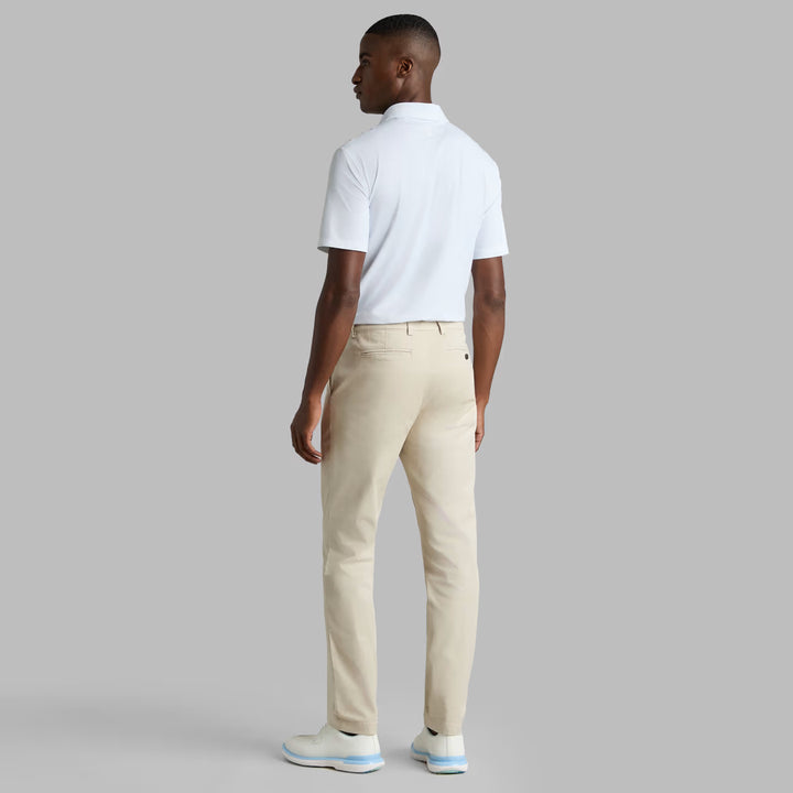 Fine Stretch Jacquard Polo - Baja