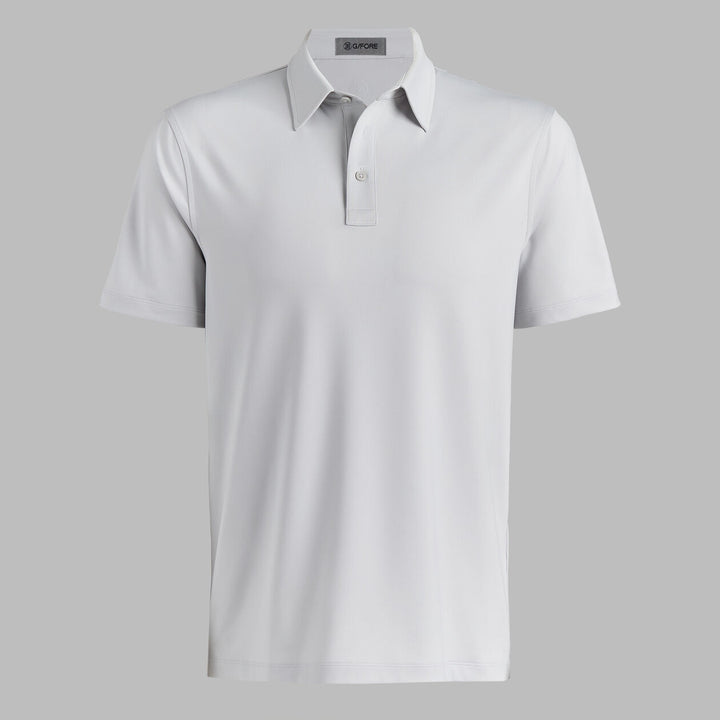 Solid Tech Jersey Polo - Nimbus