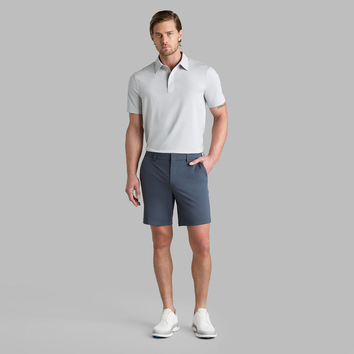 Solid Tech Jersey Polo - Nimbus