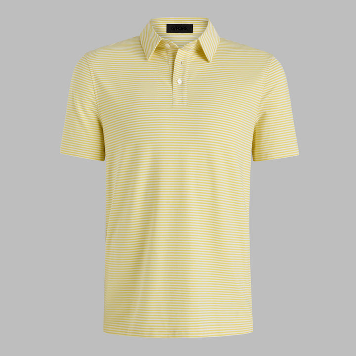 All Play Stripe Polo - Canary