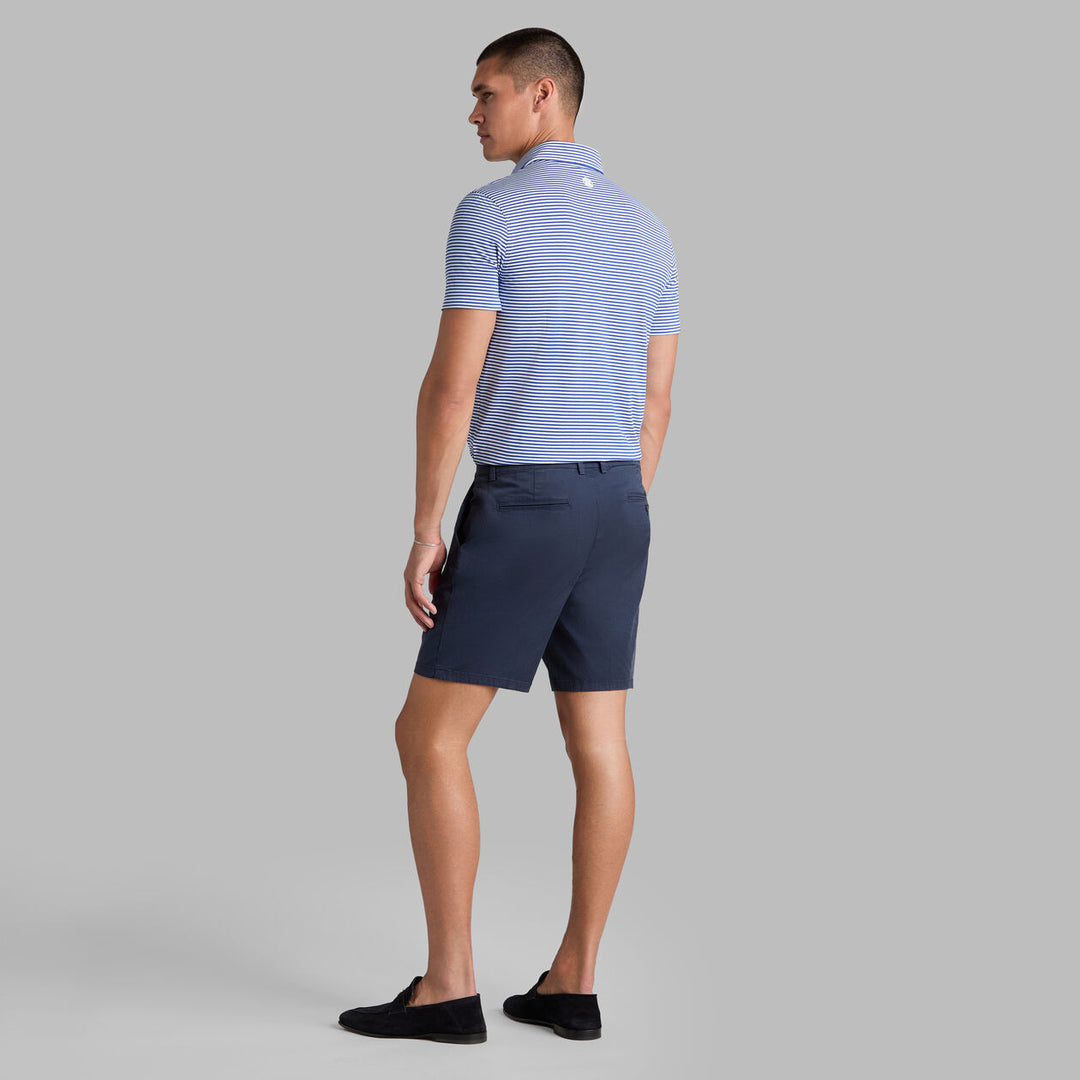 All Play Stripe Polo - Cobalt