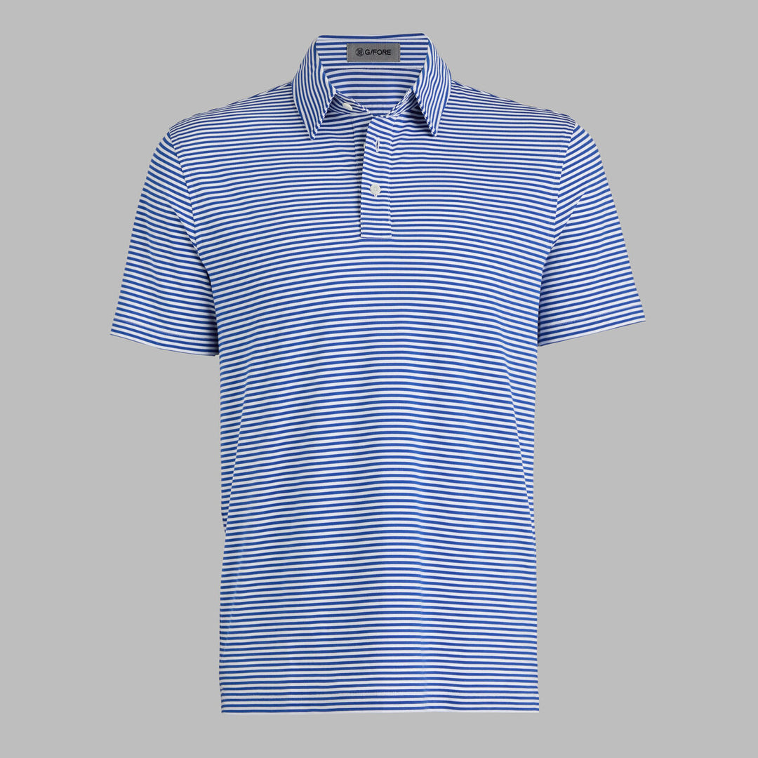 All Play Stripe Polo - Cobalt