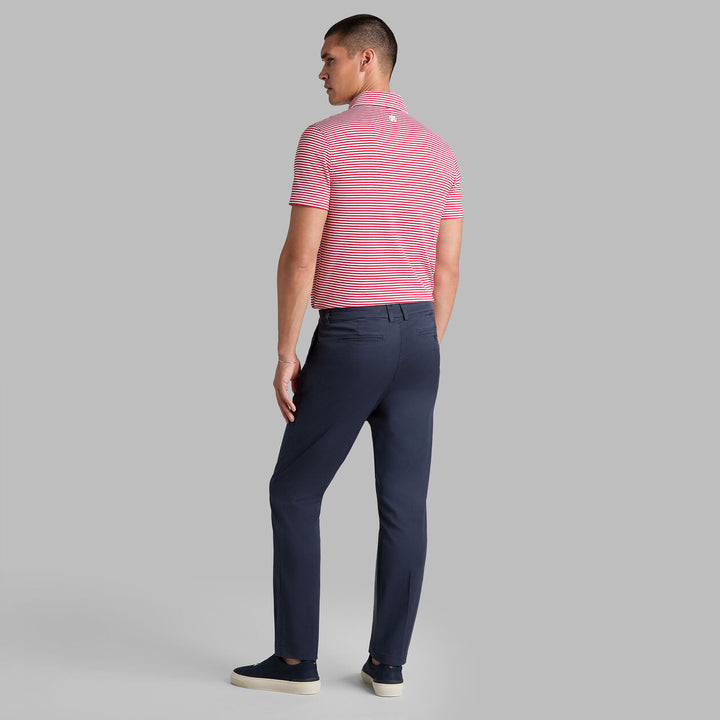 All Play Stripe Polo - Ruby
