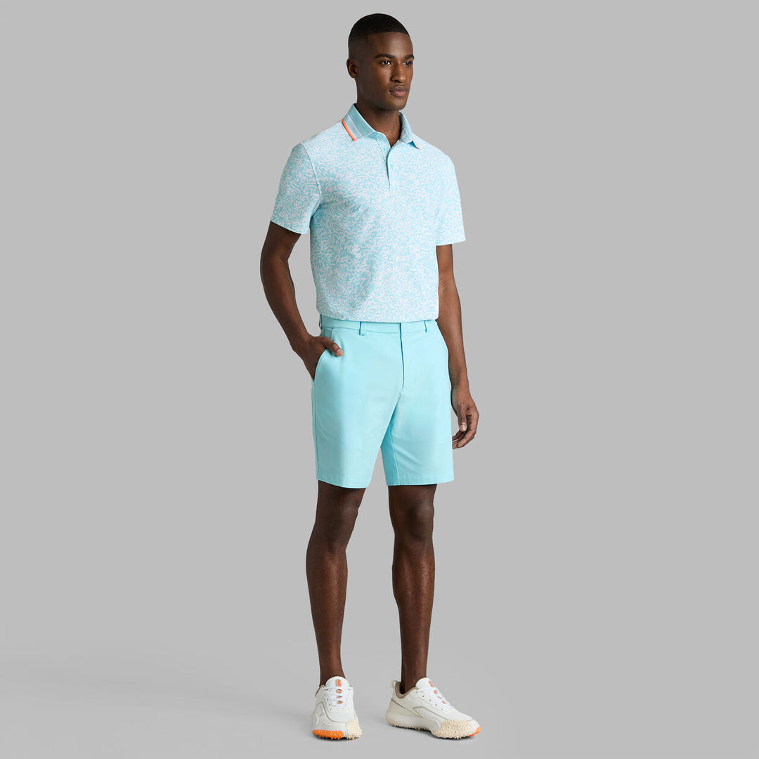 Scribble Tech Jersey Polo - Cenote