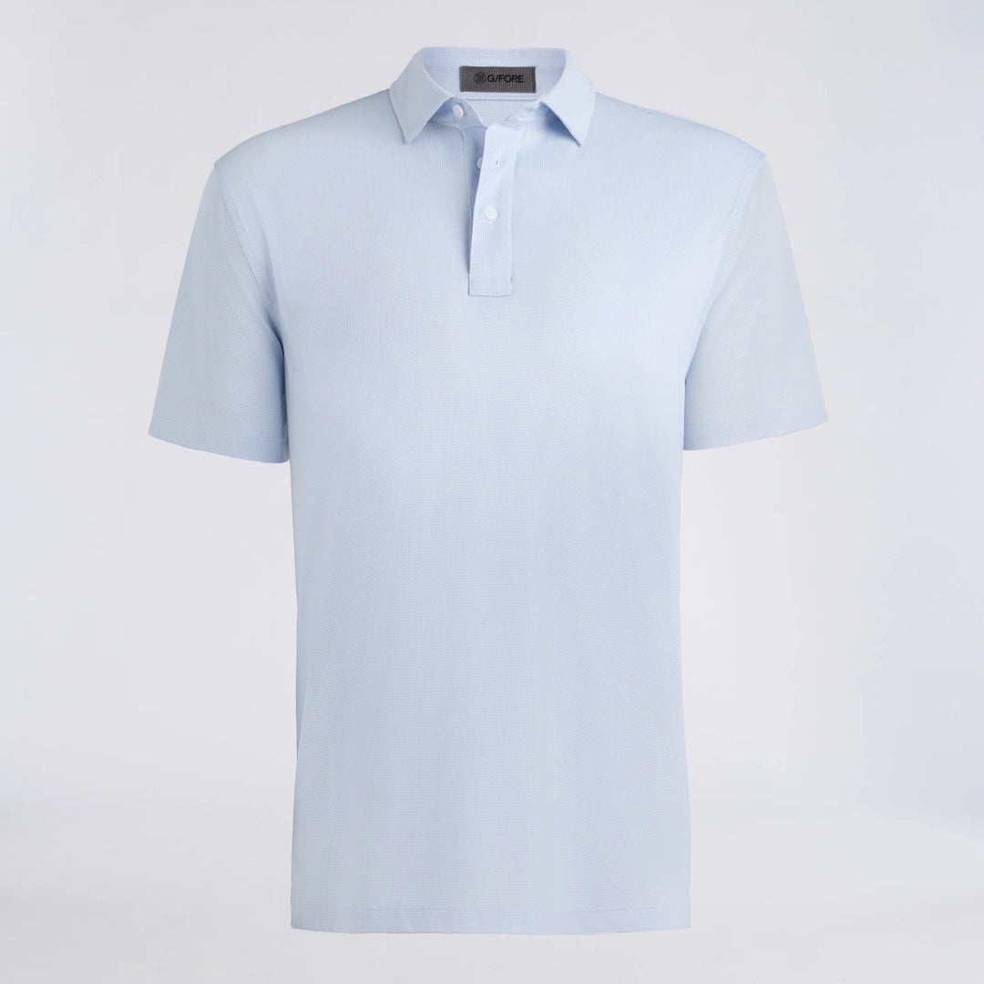 Delta Dot Jacquard Polo - Baja