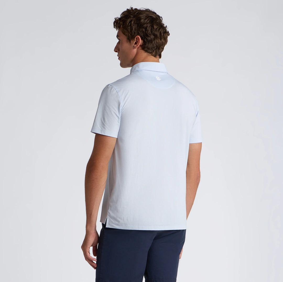 Delta Dot Jacquard Polo - Baja