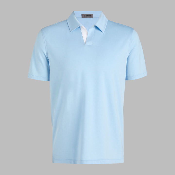 All Play Johnny Collar Stretch Knit Polo - Baja