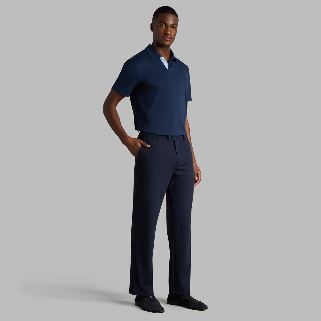 All Play Johnny Collar Stretch Knit Polo - Twilight
