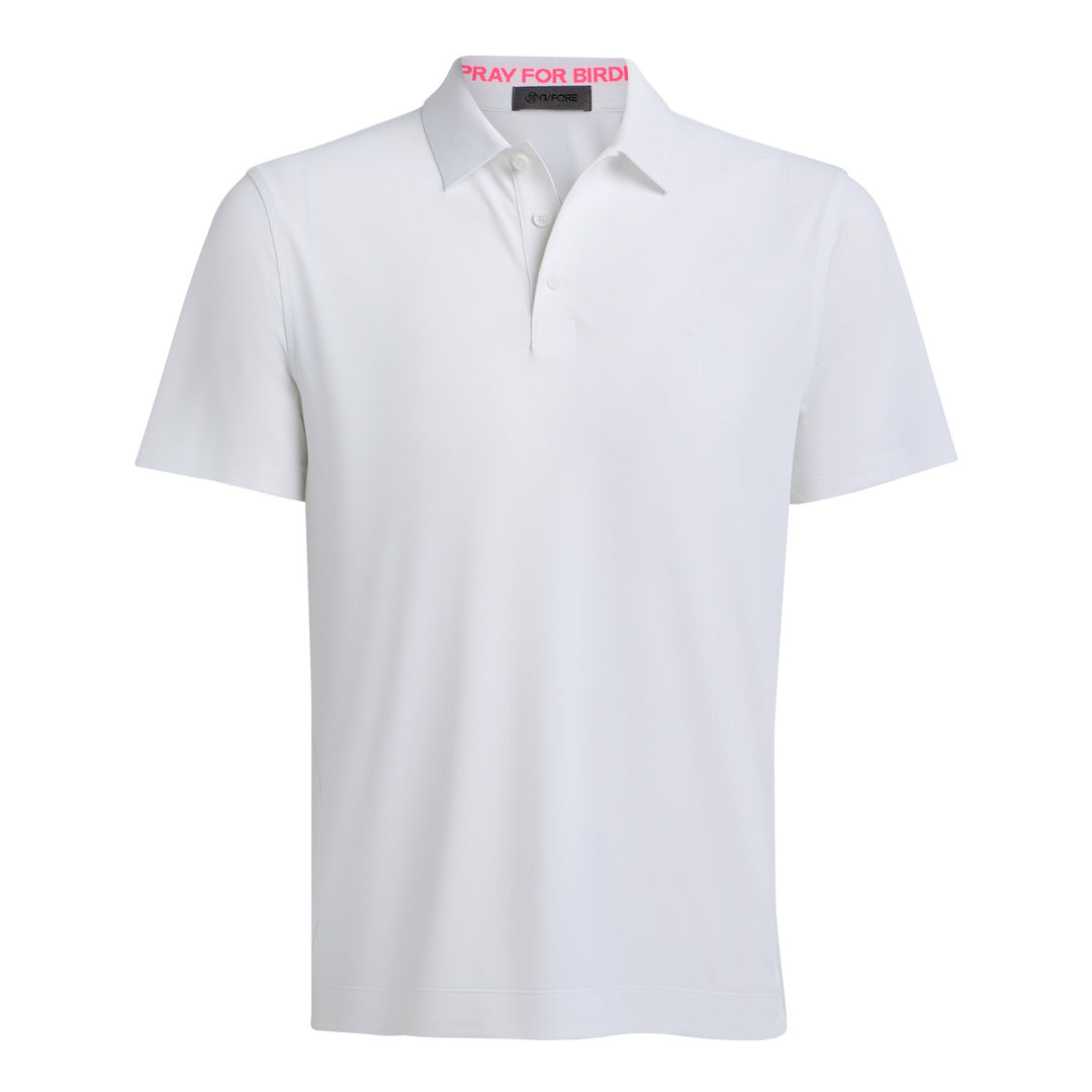 Pray For Birdies Tech Piqué Polo - Snow