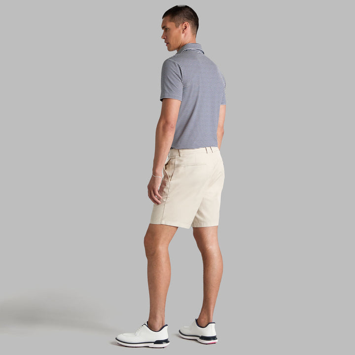 Stretch Cotton Gabardine Short - Pumice