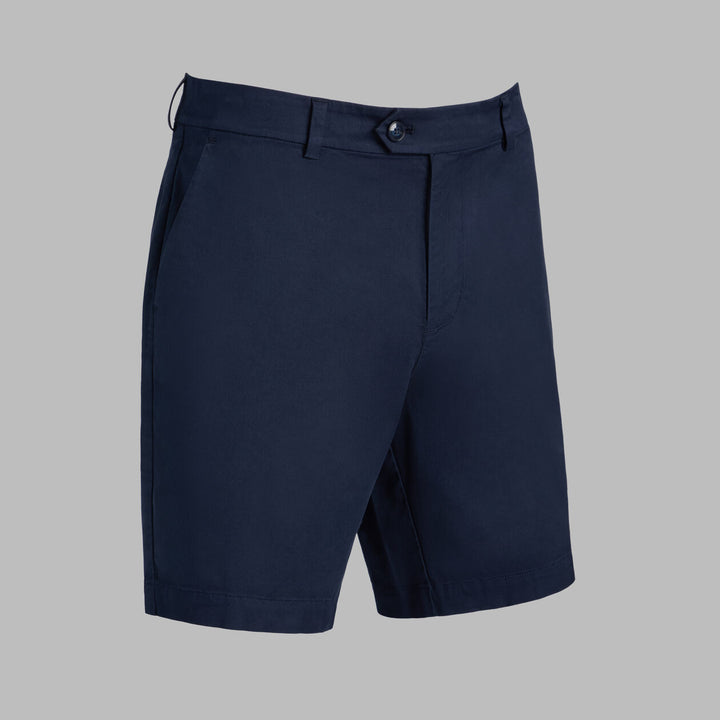 Stretch Cotton Gabardine Short - Twilight
