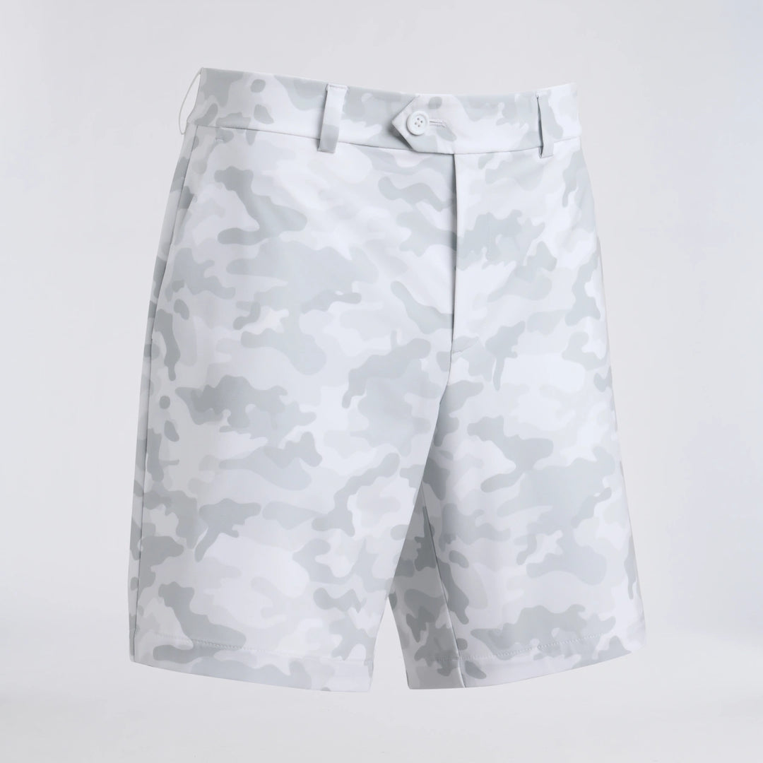 Camo Maverick 4-WAY Stretch Short - Snow Camo