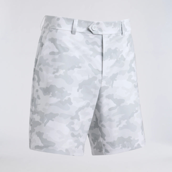 Camo Maverick 4-WAY Stretch Short - Snow Camo