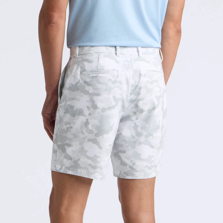 Camo Maverick 4-WAY Stretch Short - Snow Camo
