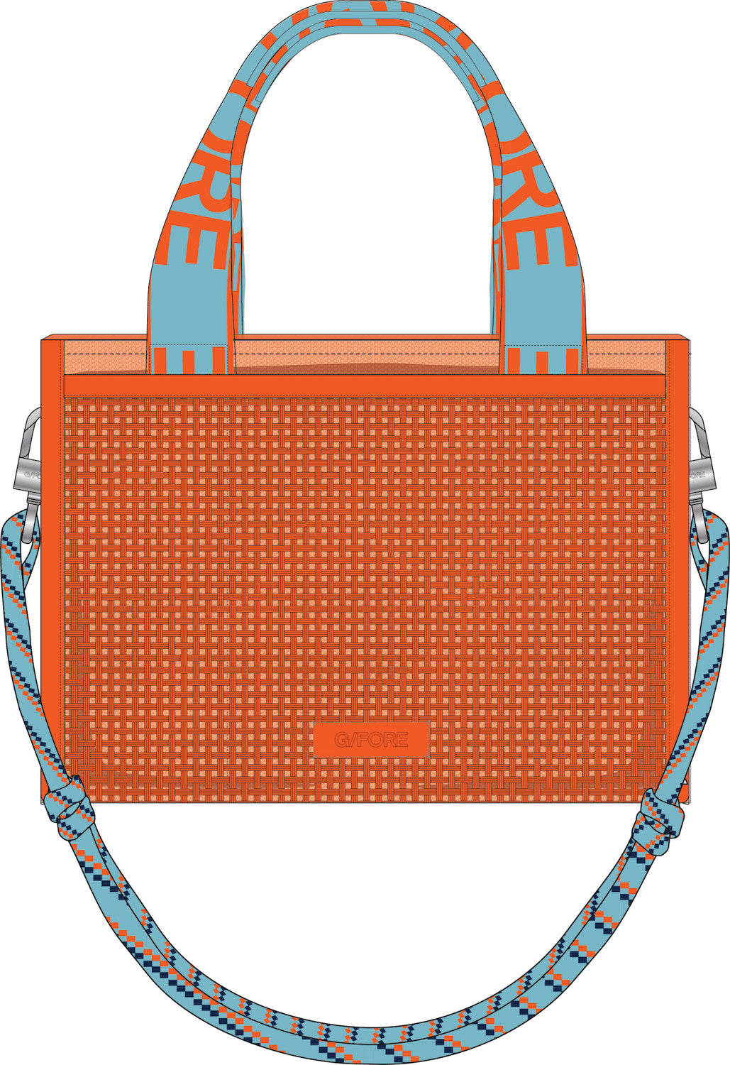 Woven Square Cart Bag - Buoy