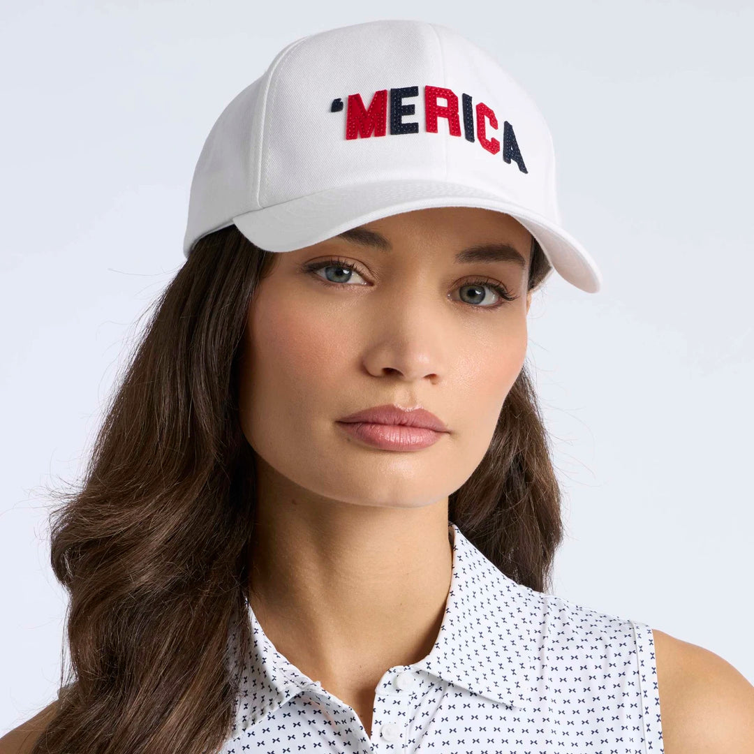 STARS &amp;amp; STRIPES RELAXED FIT HAT - Snow / Rwb