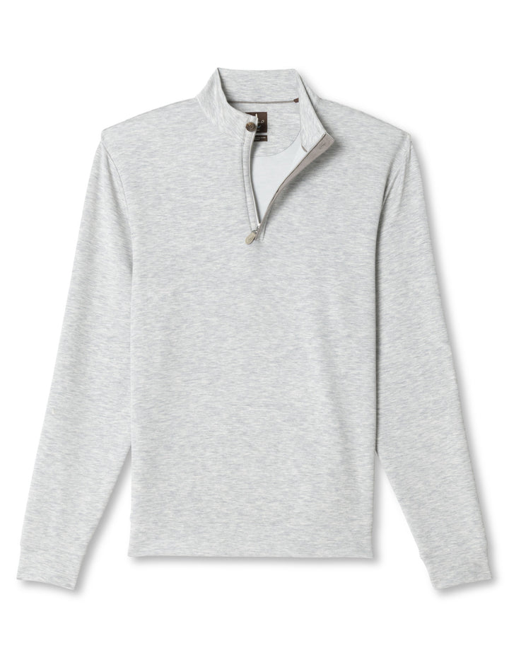 Monza Luxe Sport Zip - Light Gray