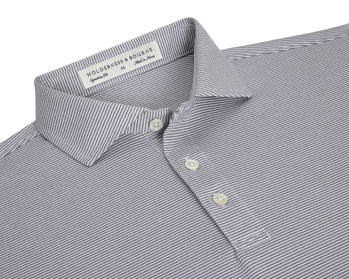 The Perkins Shirt - Gray &amp; White