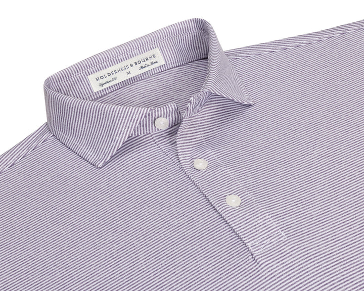 The Perkins Shirt - Heathered Sonoma &amp; White