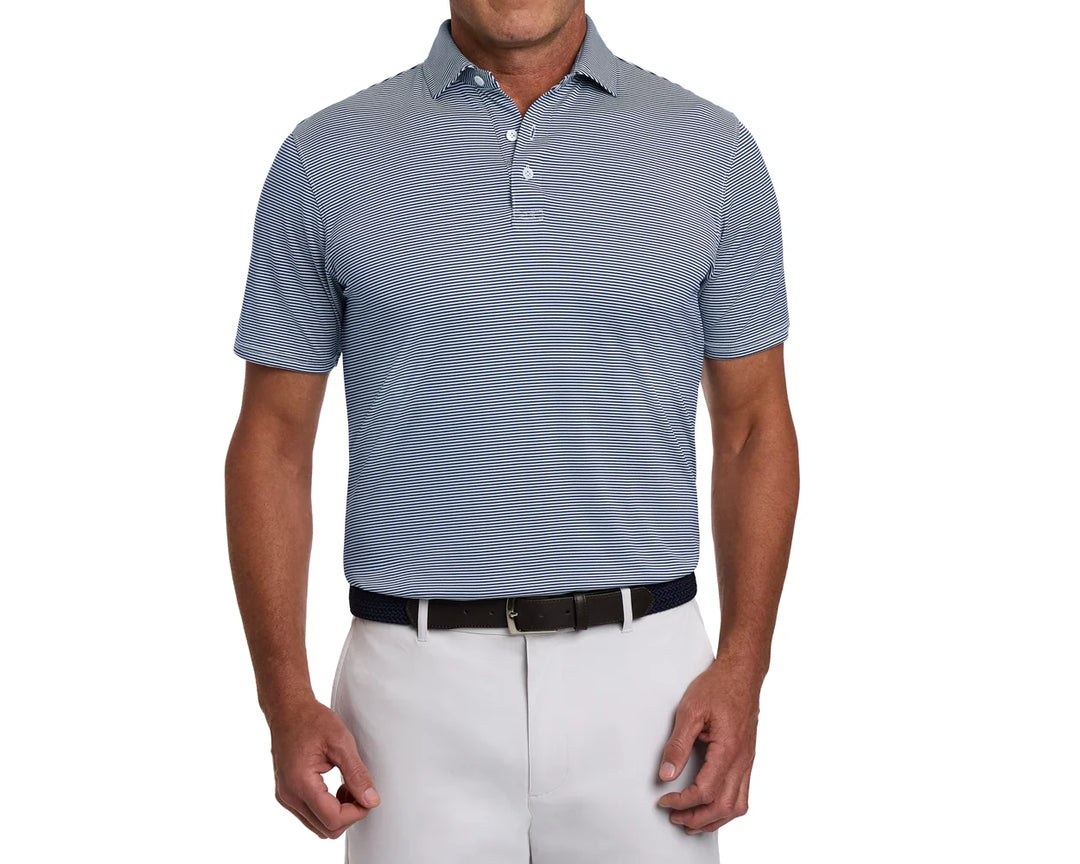 The Perkins Shirt - Navy &amp; White