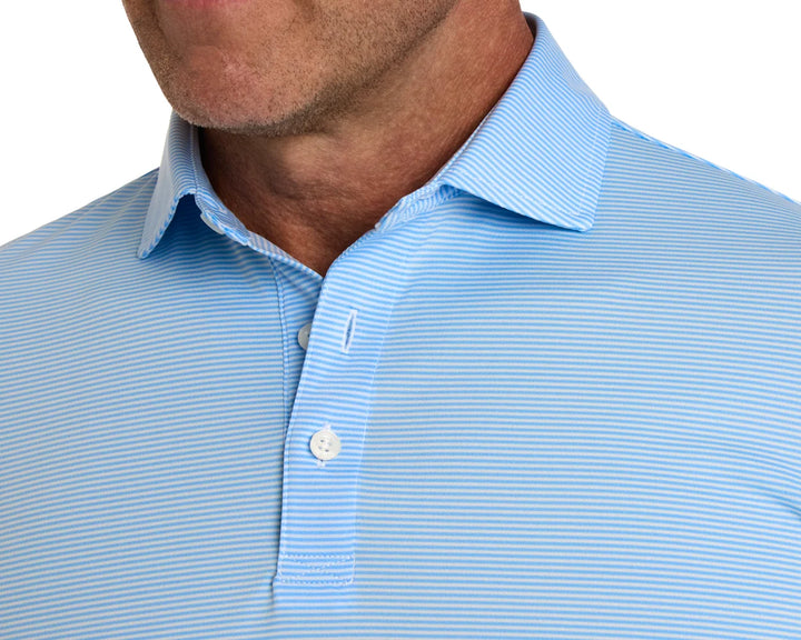 The Perkins Shirt - Vista Blue &amp; White
