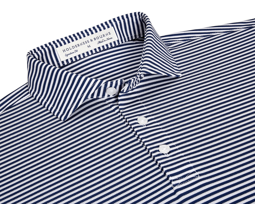 The Maxwell Shirt - Navy &amp; White