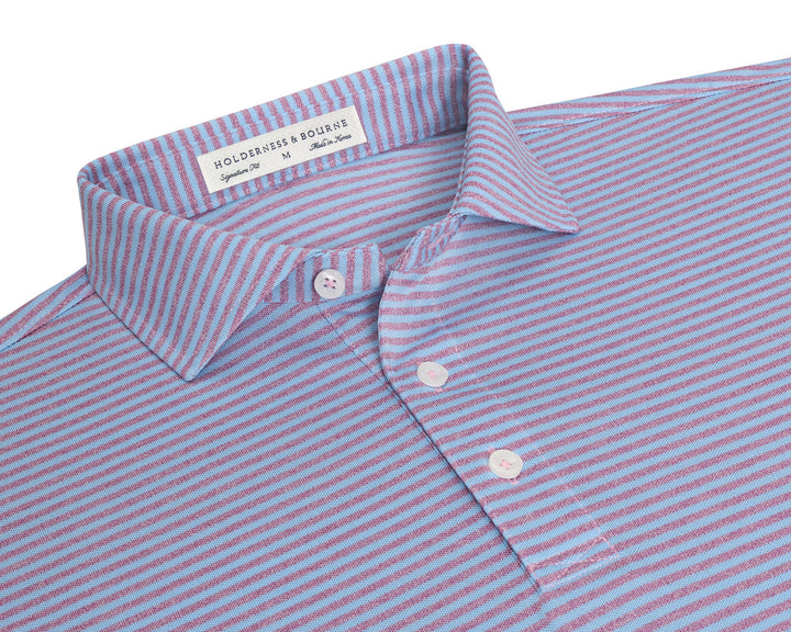 The Maxwell Shirt - Vista Blue &amp; Heathered Faded Mauve