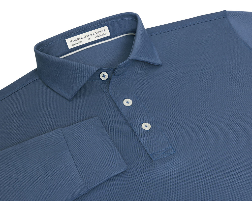 The Abbott Shirt - Pacific Blue