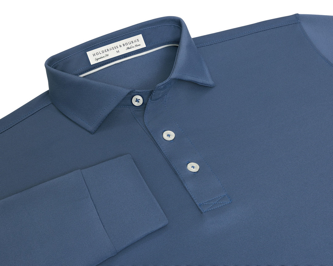 The Abbott Shirt - Pacific Blue