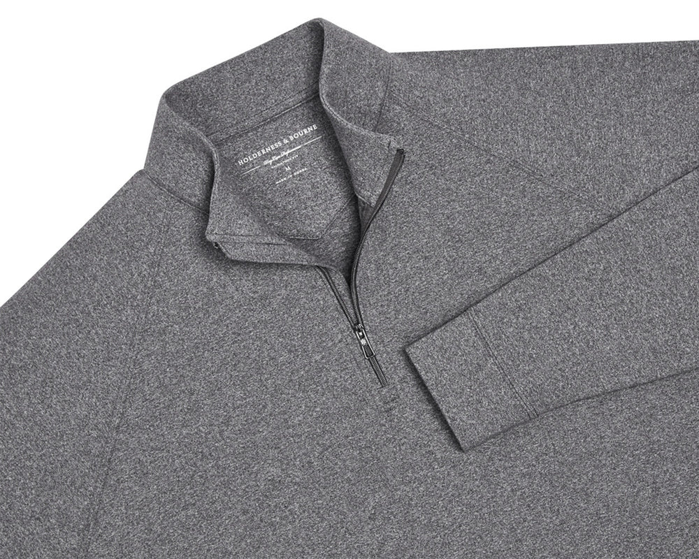 The Westland Quarter-Zip - Charcoal