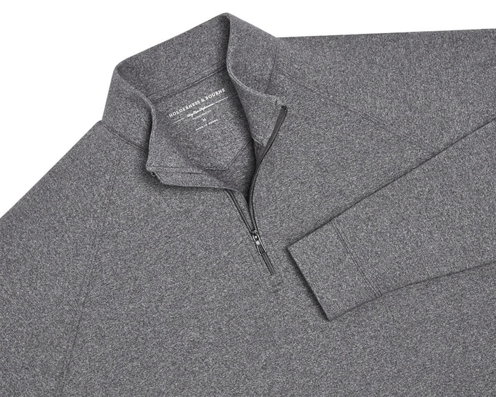 The Westland Quarter-Zip - Charcoal
