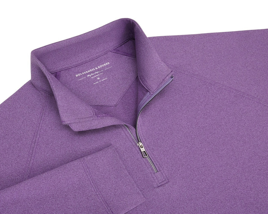 The Westland Quarter-Zip - Heathered Amherst