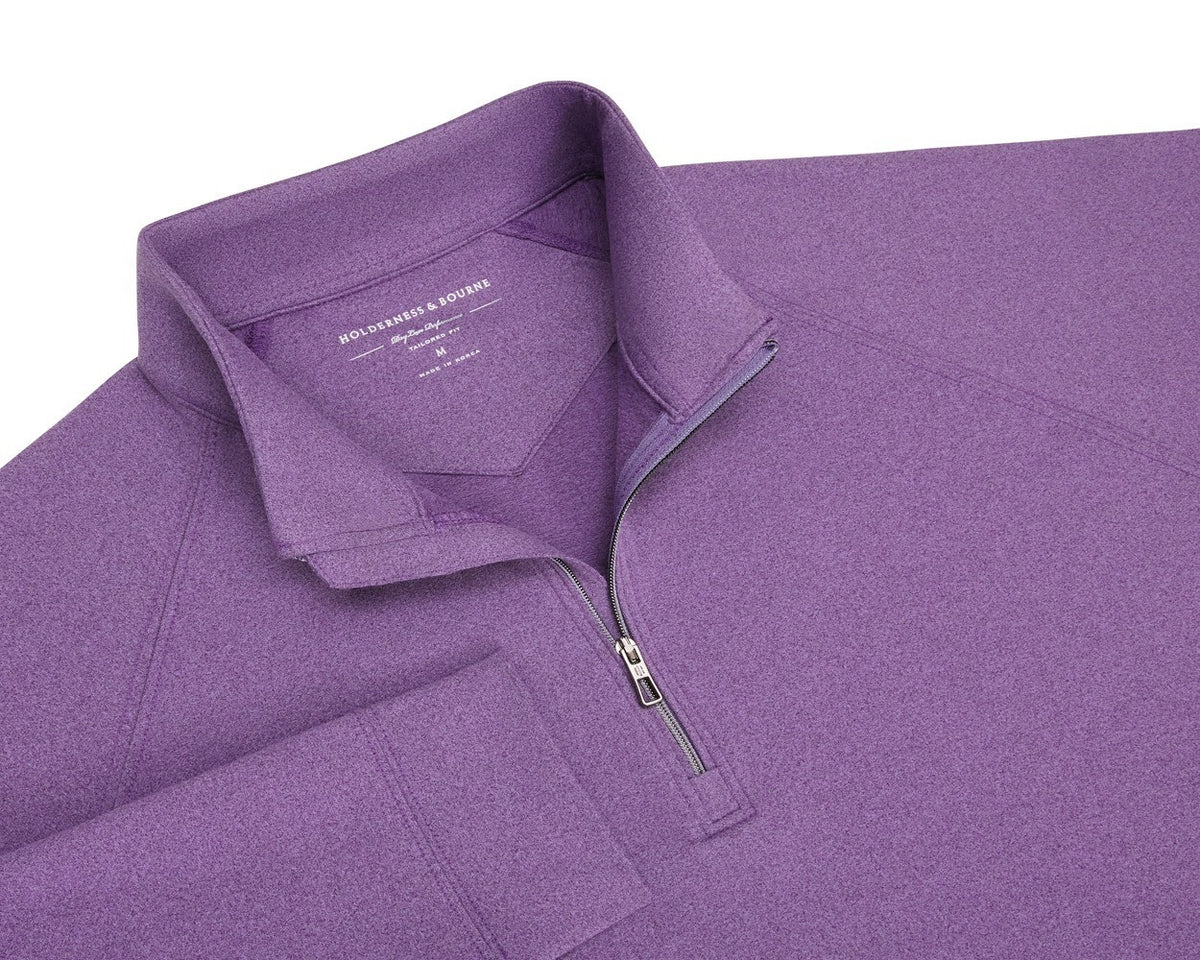 The Westland Quarter-Zip - Heathered Amherst