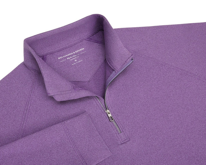 The Westland Quarter-Zip - Heathered Amherst