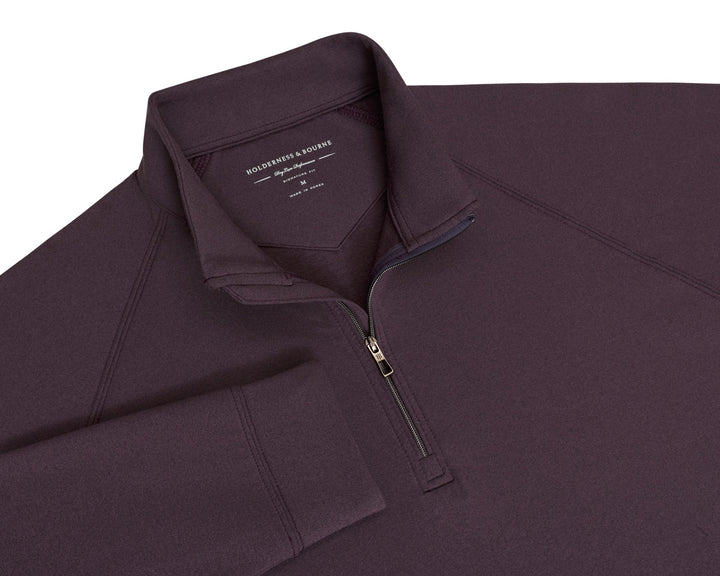 The Westland Quarter-Zip - Heathered Vineyard