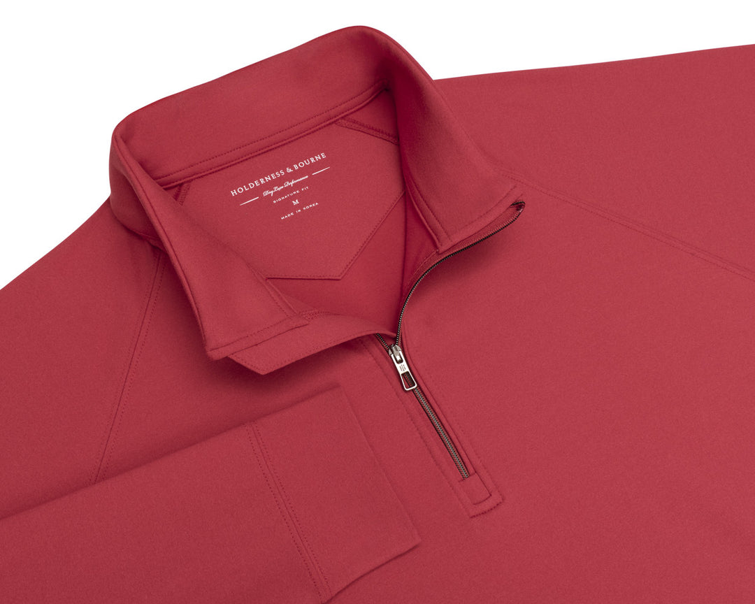 The Westland Quarter-Zip - Liberty Red