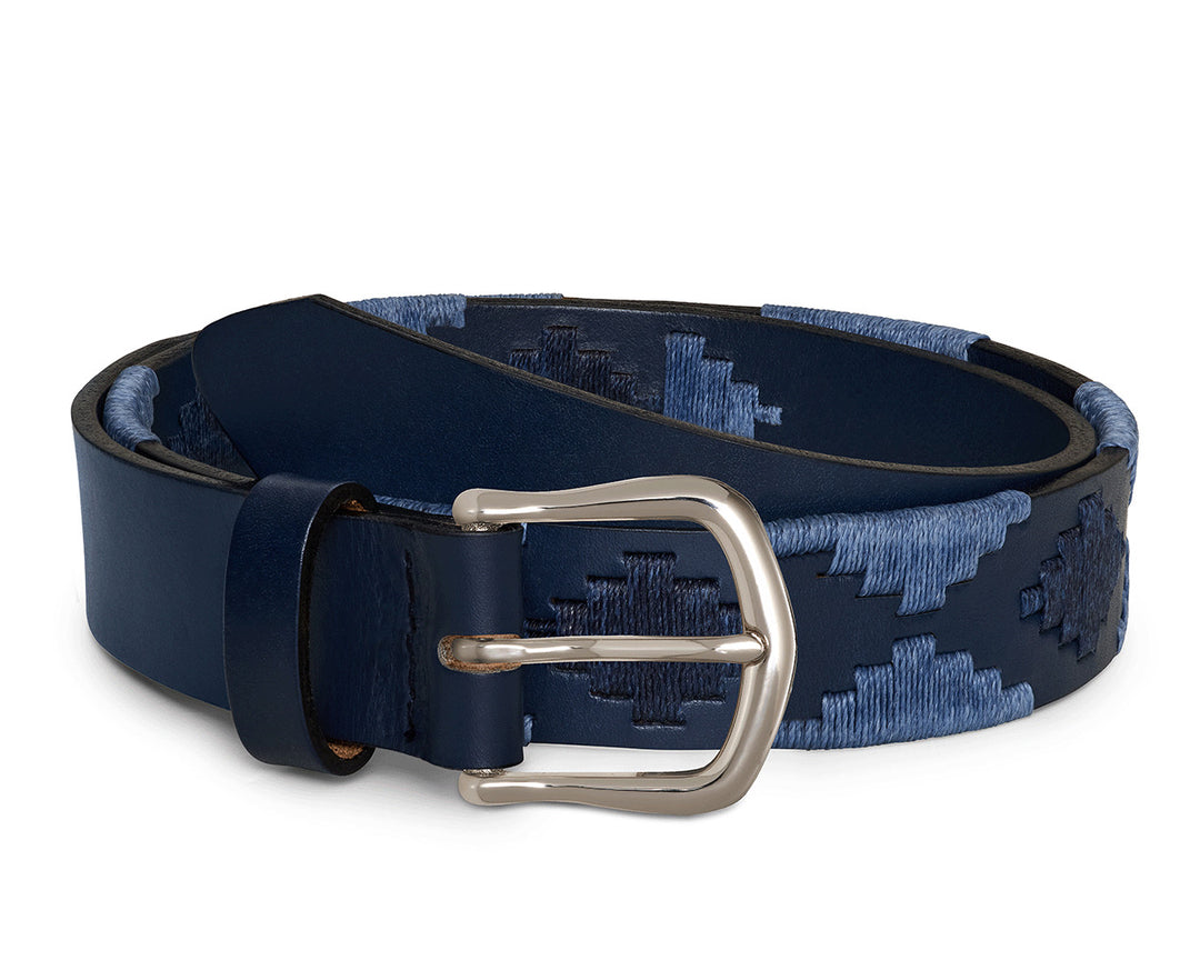 The Barker Belt - Navy &amp; Slate
