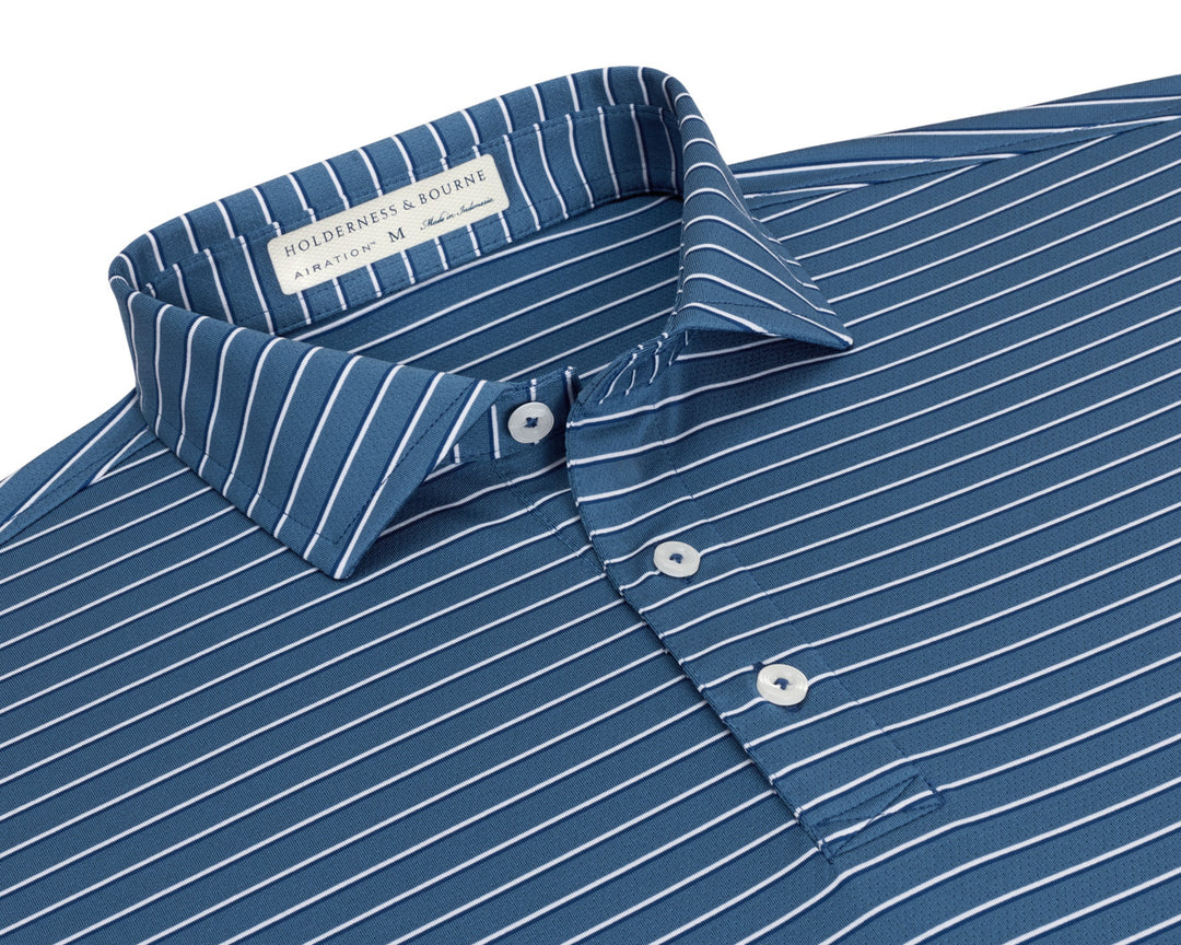 The Springer Shirt - Pacific Blue/White/Navy