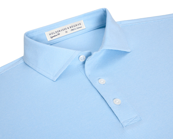 The Holland Shirt - Heathered Vista Blue