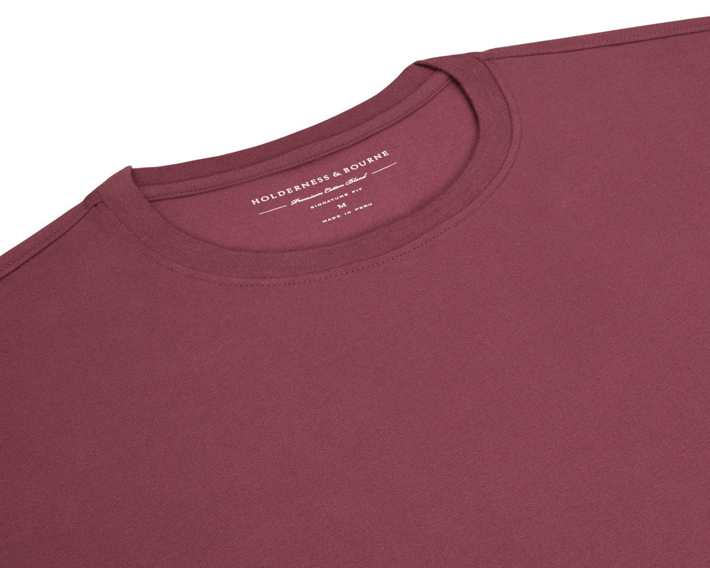 The Mason T-Shirt - Cabernet
