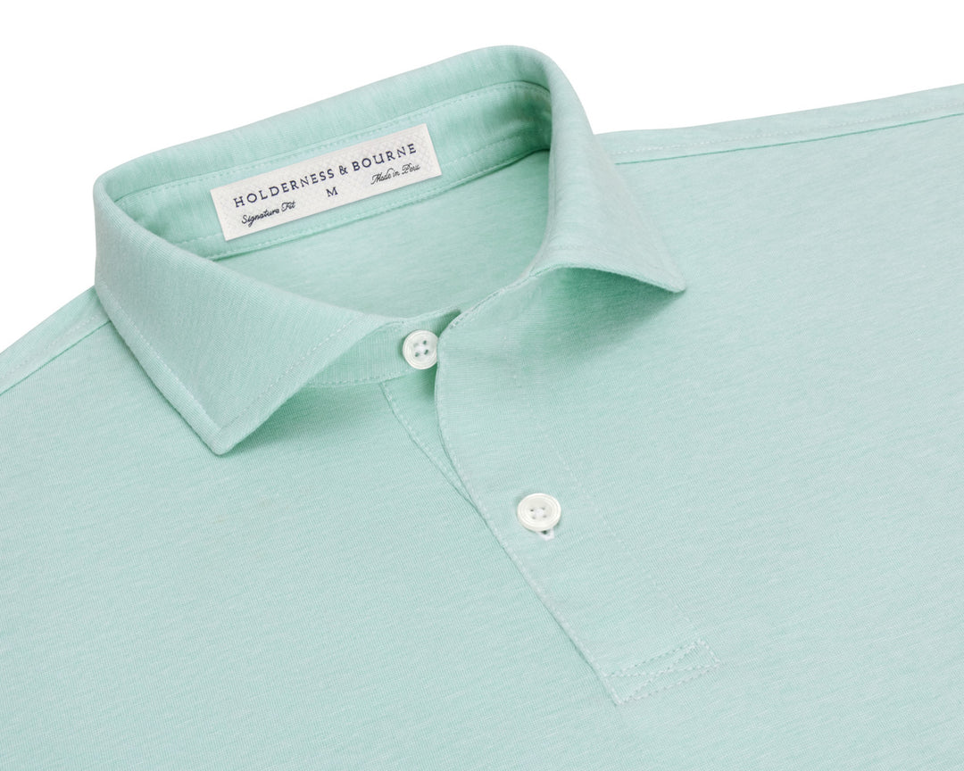 The Hatcher Shirt - Cascade Green &amp; White