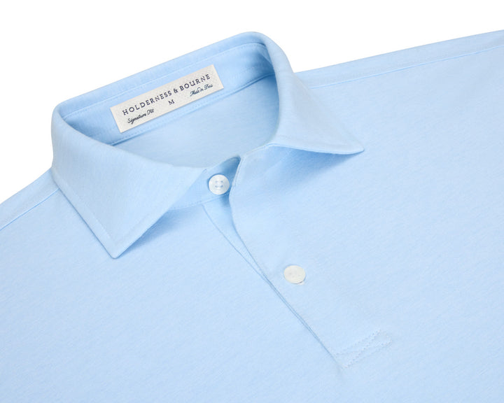 The Hatcher Shirt - Vista Blue &amp; White
