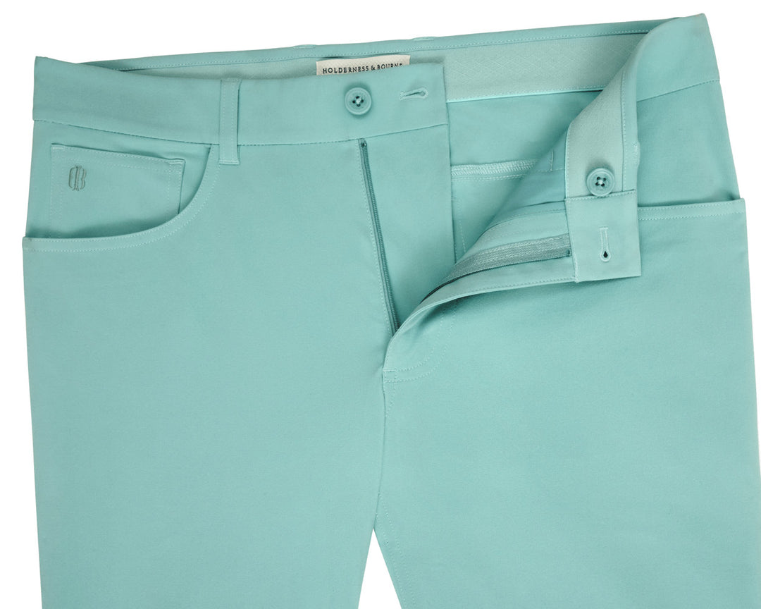 The McDaniel 5 Pocket Pant - Cascade Green