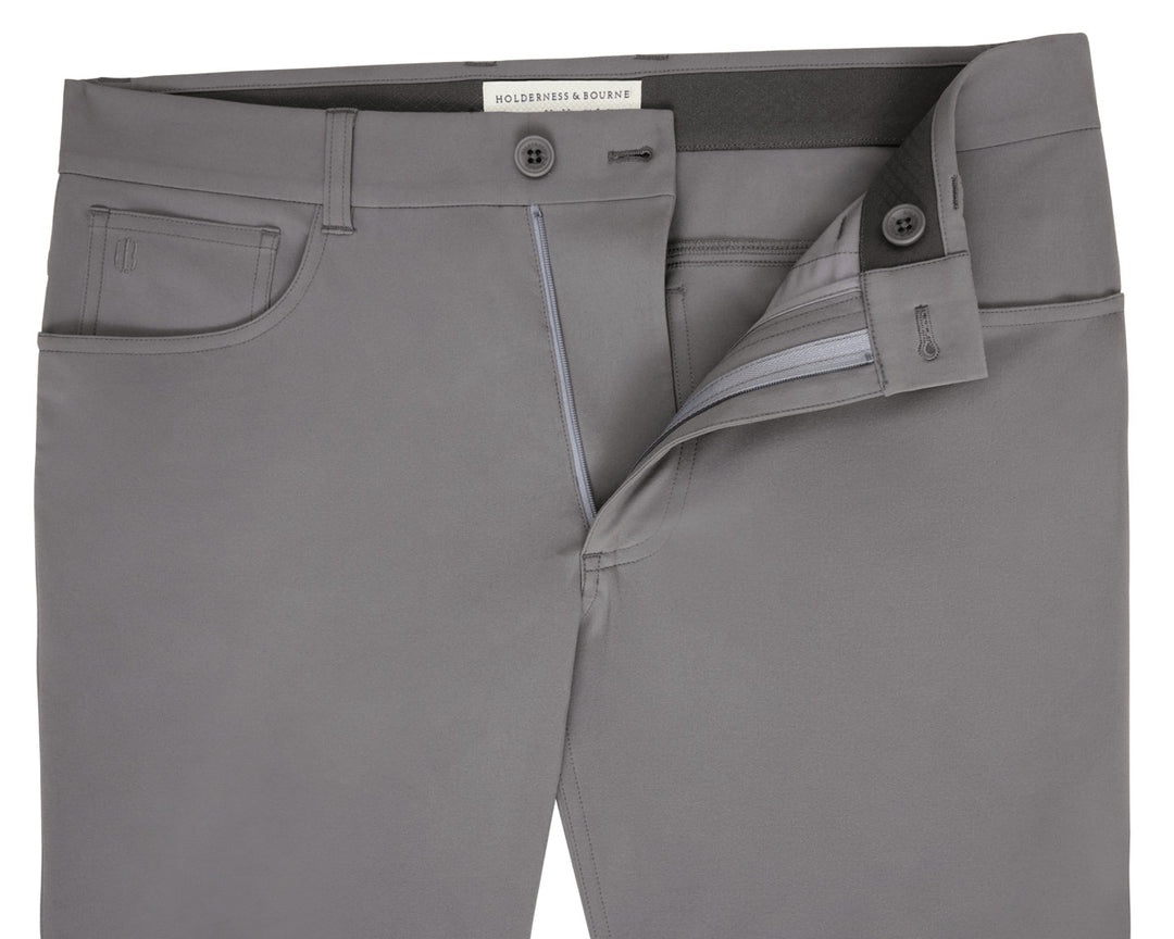 The McDaniel 5 Pocket Pant - Light Gray