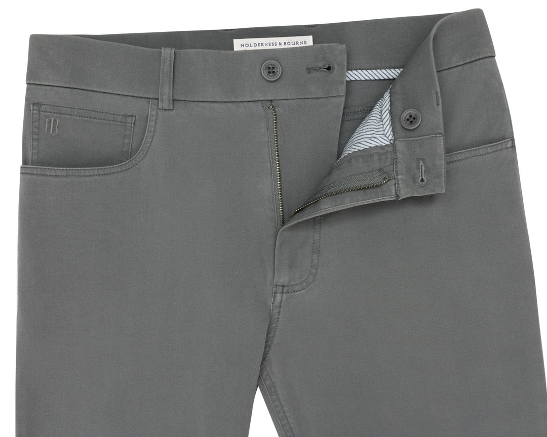 The Wilson 5 Pocket Pant - Smoke