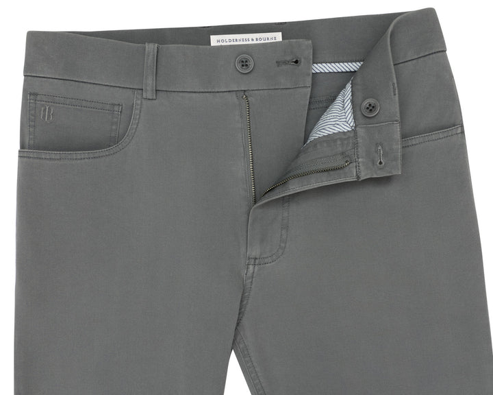The Wilson 5 Pocket Pant - Smoke